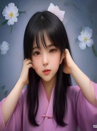 小说阅读网免费小说示例书籍封面，珊瑚粉与深蓝撞色设计，古风山水意境，书名排版工整，封面质感精良